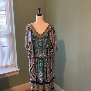 NorthStyle Multi-Color Knee Length Women's Dress Size 20W